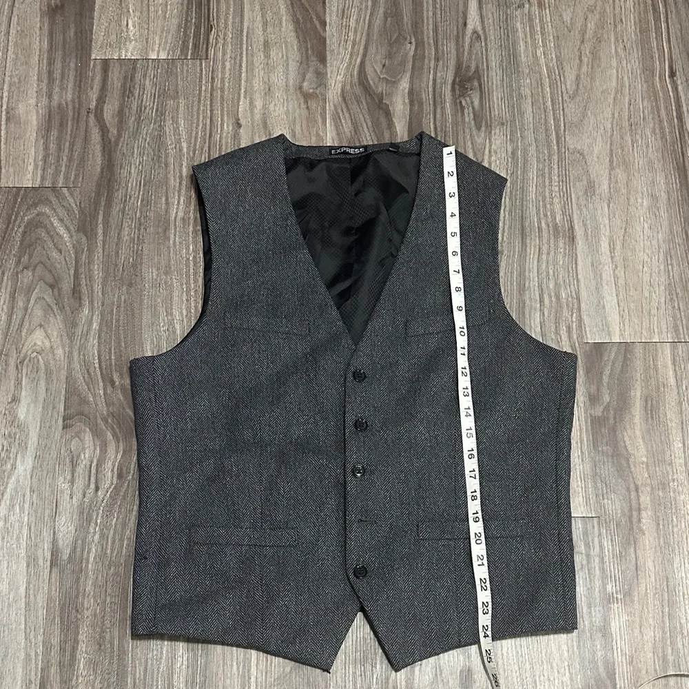 Express Gray Men's Vest